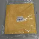 SpaceDresser Sheer Voile Window Treatment Rod Pocket Curtain Panels for Kitchen Bedroom Living Room Drapes Sunlight Filtering Privacy Semi Home Decor Assorted Colors Sizes (Yellow, 52 W x 63 L)