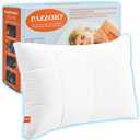 PAZZOIO Cooling Adjustable Pillow, Standard Size Bed Pillow Luxury Hotel Collection - Best Adjust Height Soft Firm Pillow for Back, Stomach or Side Sleepers, Standard Size (Pack of 1)