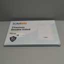 Titanium Cutting Board for Kitchen, Cutting Board Double Sided Food Grade, Pure Titanium/PP, Easy to Clean Large Size 1611 (Silver)