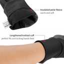FanVince Winter Gloves Touch Screen Water Resistant Windproof Thermal for Running Cycling Driving Hiking for Men`s M, Women`s L