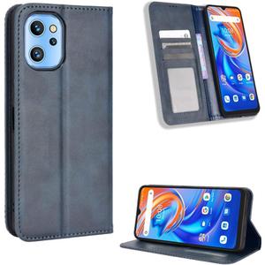 Case for Umidigi A13S Leather Case,Case for Umidigi A13 Case Cover,Case for Umidigi A13 Pro Case Flip Pu Leather Cover Blue (Gold)