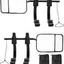 2PCS Tow Mirrors,Car Accessories Mirror Extenders for Towing,Universal Clip-On Mirror Extenders,Adjustable Flat Rearview Mirrors,Suitable for Most Cars,Trucks,Trailers,RVs,SUVs Etc