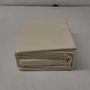 Mayfair Linen 100% Egyptian Cotton Sheets Full Size Bed Set - 4 PC 600 Thread Count Full Sheets Set Egyptian Cotton (Ivory), Ultra Soft, Cooling, 16" Deep Pocket Sateen Weave Luxury Hotel Bedsheet 07 Sand