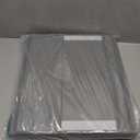 SpaceAid 4 Pack Bed Sheet Organizers and Storage, Foldable Organizer for Linen Closet, Sheets Set Folder Keeper with Window XL (Queen & King Size) Organizing Bedding Container, Gray 91ZDSN-SL01-G4