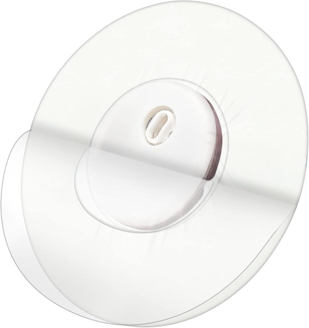 Fixic Libre 3 Sensor Covers - 25 Pack Small Size - Perfect Freestyle Adhesive Patches for Libre 3 & Plus - No Glue in The Center - Pre-Cut Back Paper - The Best Fixation for Your Sensor! (Clear)