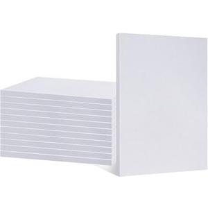 Frienda 12 Pcs Foam Board Bulk 12" x 7.5" x 1/2" Xps Foam Sheet Panel for DIY Crafts Sculpture Modeling Floral Arrangements School Home Office Art (White)