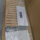 SONGMICS Over The Toilet Storage, 4-Tier Over Toilet Bathroom Organizer with Adjustable Shelves, 10.2 x 24.8 x 72.8 Inches, Space-Saving, Natural Beige UBTS041N01