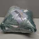 Electric Blanket Twin Heated Blanket 62''X84'', Fast Heating Blanket Soft Flannel & Fluffy Sherpa with 5 Heating Level and 10 Hours Auto-Off, ETL/FCC Certified, Warm Gifts for Loved one, Green