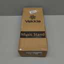 Vekkia Professional Portable Sheet Music Stand - Folding Adjustable Holder, with Carrying Bag, Sturdy for Instrumental Performance, Band & Travel