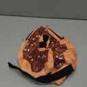 BEAUTYZOO Dog Cone Alternative After Surgery for Large Medium Small Dogs, Soft Inflatable Cone Collar for Dogs Cats, Neck Donut E Collars Dog Recovery Collar to Stop Licking, Chocolate Brown, L