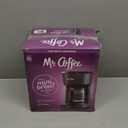 Mr. Coffee 5-Cup Mini Brew Switch Coffee Maker, Black