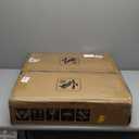 GarveeLife Dog Playpen Outdoor, 8 Panel Dog Fence with Gate for Yard,Pet Exercise Pen for Rv Camping Garden for Puppy and Small Dogs with Fixed Stakes(24 in) (Black)