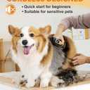 Dog Clippers for Grooming, 4-Speed & LCD, Low Noise Electric Trimmer for Grooming, TypeC Rechargeable Dog Hair Clippers, Super Quiet for Dogs & Pets with Thick or Heavy Coats(C95)