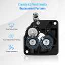 K2 Extruder Gear (2 pcs) Upgrade Gears Kit All Metal Filament Drive Extruder Gear for K2 Plus 3D Printer Accessories Parts