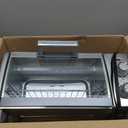 BLACK+DECKER Crisp 'N Bake Air Fry Countertop Convection Toaster Oven, Medium Capacity, 4-Slice, 5-in-1, Fits 9 Pizza, 30-Min Timer, Bake, Broil, Air Fry, Toast, Keep Warm, Stainless Steel