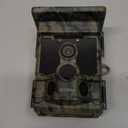 CEYOMUR 4K Solar Trail Camera, 60MP WiFi 6 Trail Cam with Night Vision 0.1s Trigger Motion Activated, Game Camera with 5200mAh Built-in Lithium Battery for Wildlife Observation with 32GB SD Card