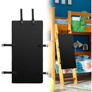 Bunk Bed Ladder Cover, Ladder Pad Guard Lock - Prevent Kids from Climbing Ladders - Suitable for Bunk Stairs, Attic and Pool Stairs - Black