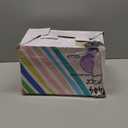 JHDZDHY 404 Pieces Disposable Plastic Dinnerware Set, Plastic Cutlery Set Includes 50 Of Each Dinner Plates|Dessert Plates|Cups|Napkins|Straws|Spoons, Forks & Knives (Lavender, 404PCS（50 Guests）)