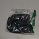 OEAK Womens Comfortable Triangle Bras No Underwire Sexy Plunge Unlined Bralette Pull On Bra Seamless Everyday Tshirt Bras Black, Size: M