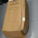 GarveeLife 22.5 in Tall Planters Set of 2, OutdoorIndoor Black Planter Pots, High Front Porch Planter Pots with Drainage HolesWater Level MonitorInner Bucket, Automatic Watering, Black