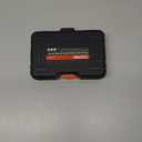 15 PCS Bolt Extractor Set, 3/8" Drive Impact Bolt & Nut Remover Socket Tool Kit, Stripped For Damaged, Frozen, Studs, Rusted, Rounded-Off Bolts, Nuts & Screws, Cr-Mo Steel, T38215