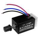 DC Motor Speed Controller Universal DC 12V 24V 10A Electronic Stepless Speed Regulator Switch for Car Truck Fan Heater Control