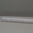 Cordless Light Filtering Mini Blind - 23 Inch Width, 48 Inch Length, 1" Slat Size - Pearl White - Cordless GII Morningstar Horizontal Windows Blinds for Interior by Achim Home Decor