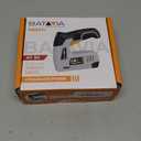 BATAVIA Electric Staple Gun, 2-in-1 Cordless Brad Nailer & Stapler Kit with 2000Pcs Nails & Staples, 4V Lithium-ion Rechargeable Nail Gun for Upholstery, Wood Working, DIY Home Projects