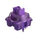 Akko V3 Lavender Purple Pro Keyboard Switch with Dustproof Stem for Mechanical Gaming Keyboard, 5-Pin Tactile Switches Pre-Lubed Switch (45pcs)