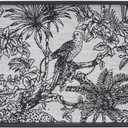 Leather Decorative Tray with Unique Animal Pattern, Organizer for Living Room Coffee Table, Ideal for Candle, Perfume, and Cosmetic Storage (14.8" x 10.2" x 1.4")