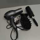Infiniti PRO CONAIR Hair Dryer with Diffuser, Professional AC Motor, Tourmaline Ceramic Technology Blow Dryer, Includes Concentrator and Blowout Brush, Gray