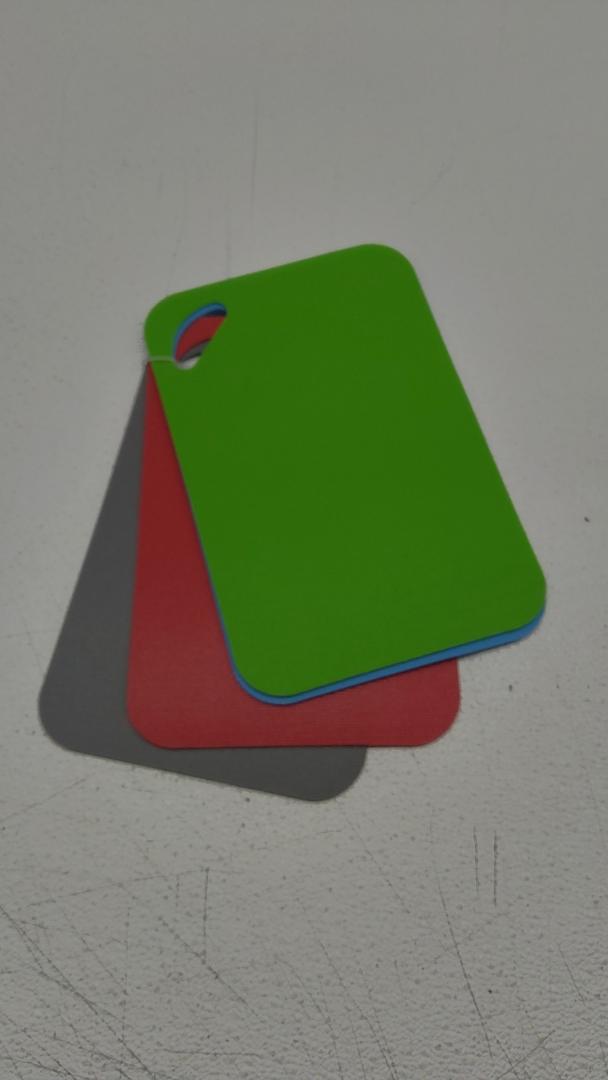 Jacent Plastic Cutting Board Set: 4 Count, Multicolored, Non-slip Mats for Meat and Vegetables, Non-Slip Cutting Mat, Chopping Board, Kitchen Prep Cutting Mat For Onions, Tomatoes, And More