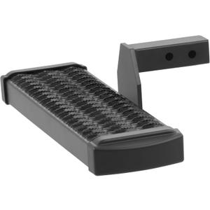 CURT 32002 Grip Step with 6" Drop fits 2" x 2" Receiver Tube | Provides 26" Hitch Mounted Step | Expanded Metal Treads for Maximum Traction | 7" Wide Stepping Surface | Corrosion Resistant