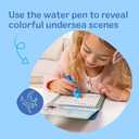 Melissa & Doug On The Go Water Wow! Mess Free Coloring Book, Reusable Water-Reveal Activity Pad, Under The Sea, Travel Toys, Party Favors, for Toddlers & Kids Ages 3+ - FSC Certified, 1 Count