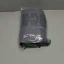 YnM Cotton 3-Side Zipper Duvet Cover for Weighted Blankets | Easy on, Easy Off Dark Grey, 60"x80"