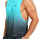 EZRUN Men's Tank Tops Swim Beach Sleeveless Shirt Quick Dry Gym Workout Stringer Muscle Tshirts Big and Tall