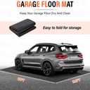 17 x 7.6FT Extra Large Garage Floor Mat, Premium Oil Leaks Absorbent Oil Spill Mat,Waterproof Backing Garage Mat,Reusable, Washable, Protects Floor from Spills, Drips, Splashes and Stains