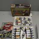 The Army Painter Speedpaint 2.0 Most Wanted Paint Set, 24 x 18 mL Acrylic Contrast Paints Including 2 Metallics, 1 Medium & 1 Free Brush for Miniature and Model Painting