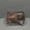 BIBELUN Square Tissue Box Cover,Multi-Functional Wood Tissue Box Holder with Storage Grid,Tissue and Remote Control Holder,Decorative Facial Tissue Cube Box Organizer for Desk,Nightstand,Bathroom (Brown)