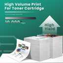 GREENBOX Compatible MLT-D203E Toner Cartridge Replacement for Samsung D203E MLTD203E SU890A, 10,000 Pages High Yield for ProXpress M3870FW M3370FD M4070FR M3320ND M3820DW M4020ND M4072 (2 Black)