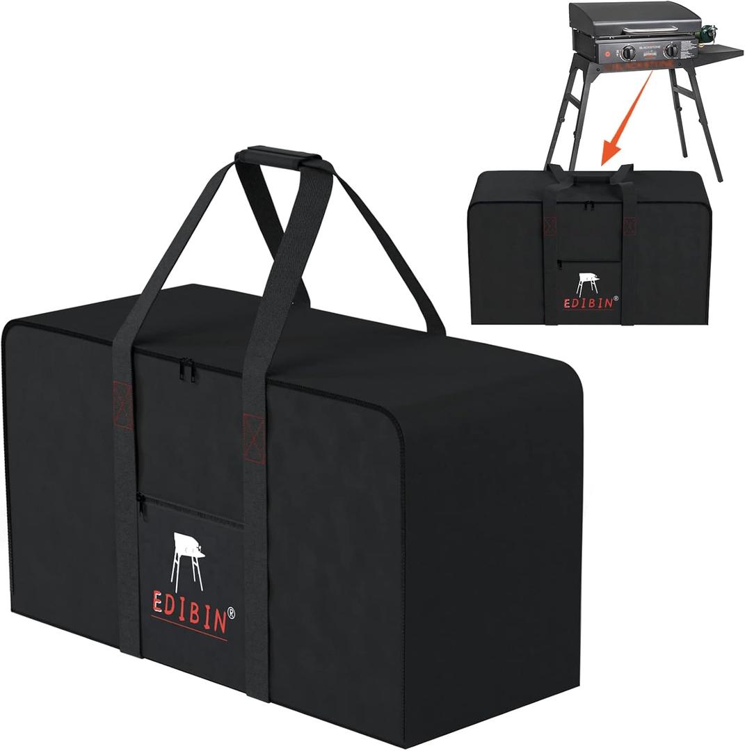22 inch Griddle Carry Bag for Blackstone 17 Inch Griddle & 22 Inch Griddle with Hood and Stand, 22" Tabletop Grill Carry Bag for Blackstone 1891 & 1814, Water-Resistant 22" Grill Storage Case