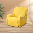 1 set Recliner Chair Covers Include 1 Back Cover,1 Seat Cover And 2 Arm Covers,Detachable And Washable