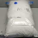 MIULEE Goose Feather Down 20x20 Pillow Insert Set of 2 with 100% Down-Proof Cotton Cover, Soft Fluffy Decorative Pillow for Sofa Bed Couch Living Room White