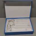Portable Handheld Facial Skin Therapy Wand Machine with 4 Different Electrode Glass Tube Accessory Attachment