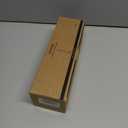 SURAIELEC 10.5'' Battery Window Candles with Dusk-to-Dawn, Christmas Taper Window Candle, 5000K Clear White LED Candle, 1.7 Narrow Base, Matte Black, 4 Pack (Rechargeable Battery Not Compatible)