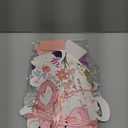 22 Pcs Flower Birthday Decorations 1 Wildflower Happy Birthday Banner 18 Wildflower Hanging Swirls 3 Honeycomb Centerpiece for Party Decorations Girls Women (Pink)