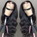 NewYou 26 Inch Body Wave Lace Front Wigs Human Hair Pre Plucked for Black Women 13x4 Frontal Wigs Human Hair Brazilian Glueless Wigs Human Hair