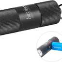 OLIGHT i1R 2 EOS 150 Lumens Tiny Rechargeable Keychain Flashlight EDC Mini LED Keyring Light with Built-in Battery for Camping Hiking Dog Walking etc (Black)