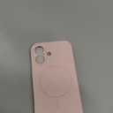 Miracase Compatible with iPhone 16 Case, [Soft Anti-Scratch Microfiber Lining], Compatible with MagSafe, Liquid Silicone Case Shockproof Drop Protection Phone Case for 16,Sand Pink
