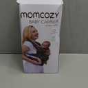 Momcozy Baby Carrier - Ergonomic, Cozy and Lightweight Carrier for 7-44lbs, Effortless to Put On, Ideal for Hands-Free Parenting, Enhanced Lumbar Support, Purehug for Infant to Toddler, Leopard